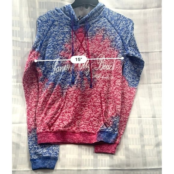 basix of america, women sweatshirt, long sleeve, multi color, size m - Picture 4 of 11